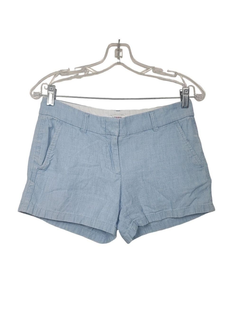 J. Crew Factory Light Blue Shorts 0